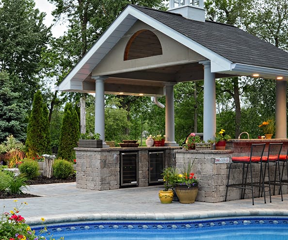 outdoor kitchen design
